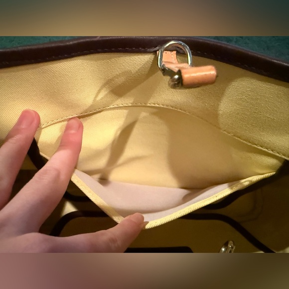 Coach Lavender and Brown Leather Bag - Picture 9 of 13